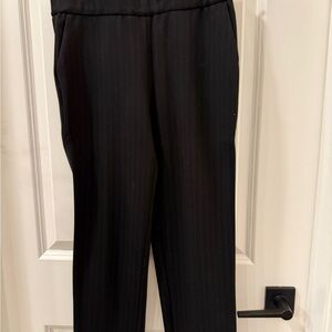 Black Straight Leg Women's Pants